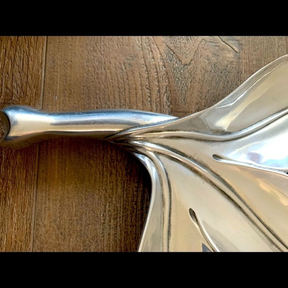 1970s Banana Leaf serving dish tray signed Bruce Fox - Picture 4 of 8